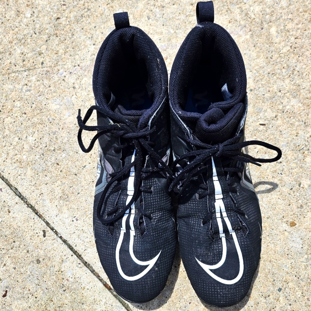 Nike Black Football Cleats